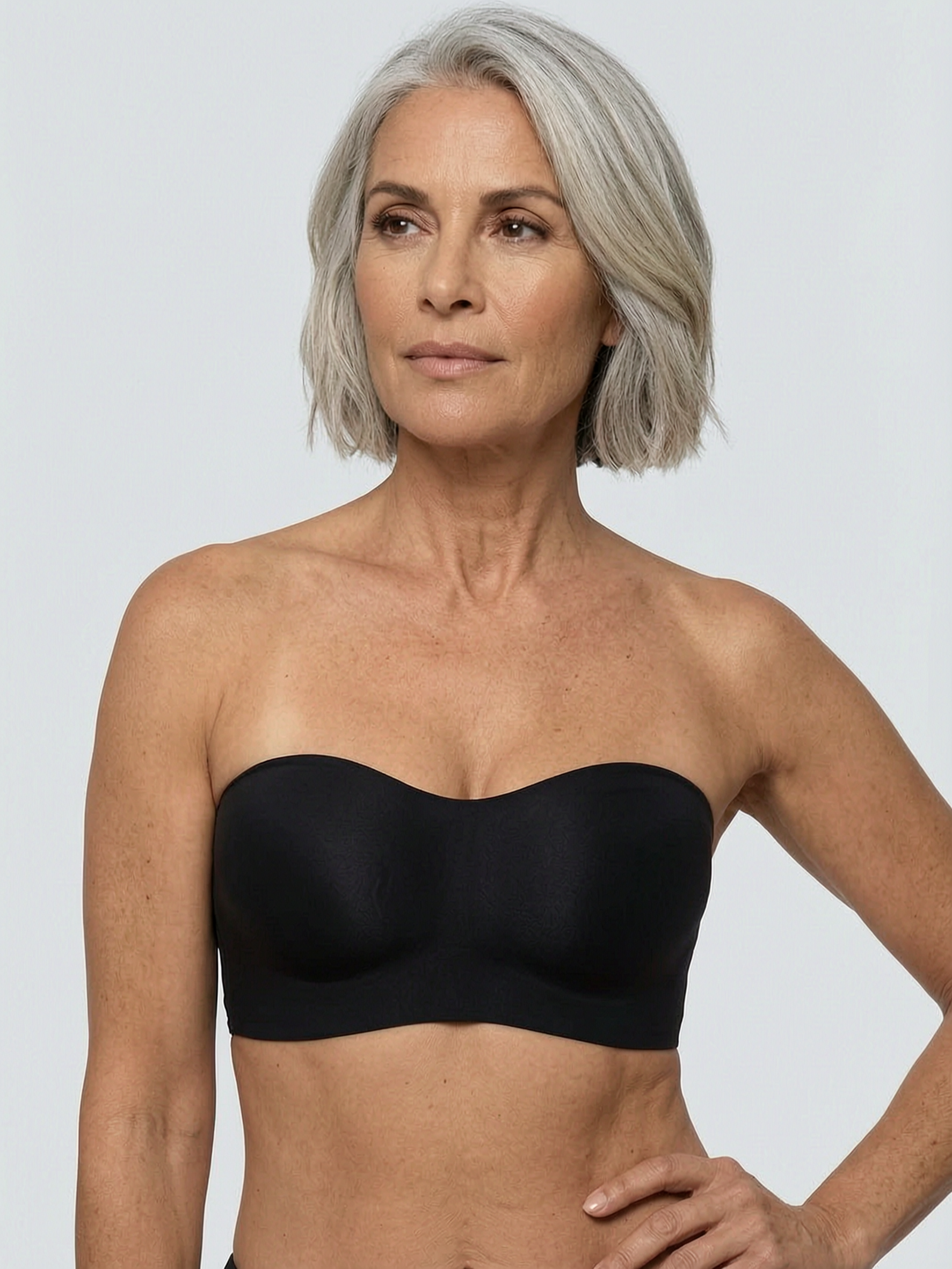Non Slip Strapless Bra