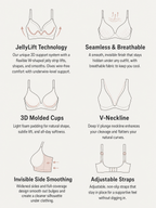 Deep-V Lift Wireless Jelly Bra