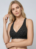 Wireless Leopard Jelly Bra